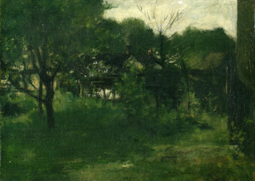 Avondale Ohio, 1882, John Henry TwachtmanMedium: oil,canvas