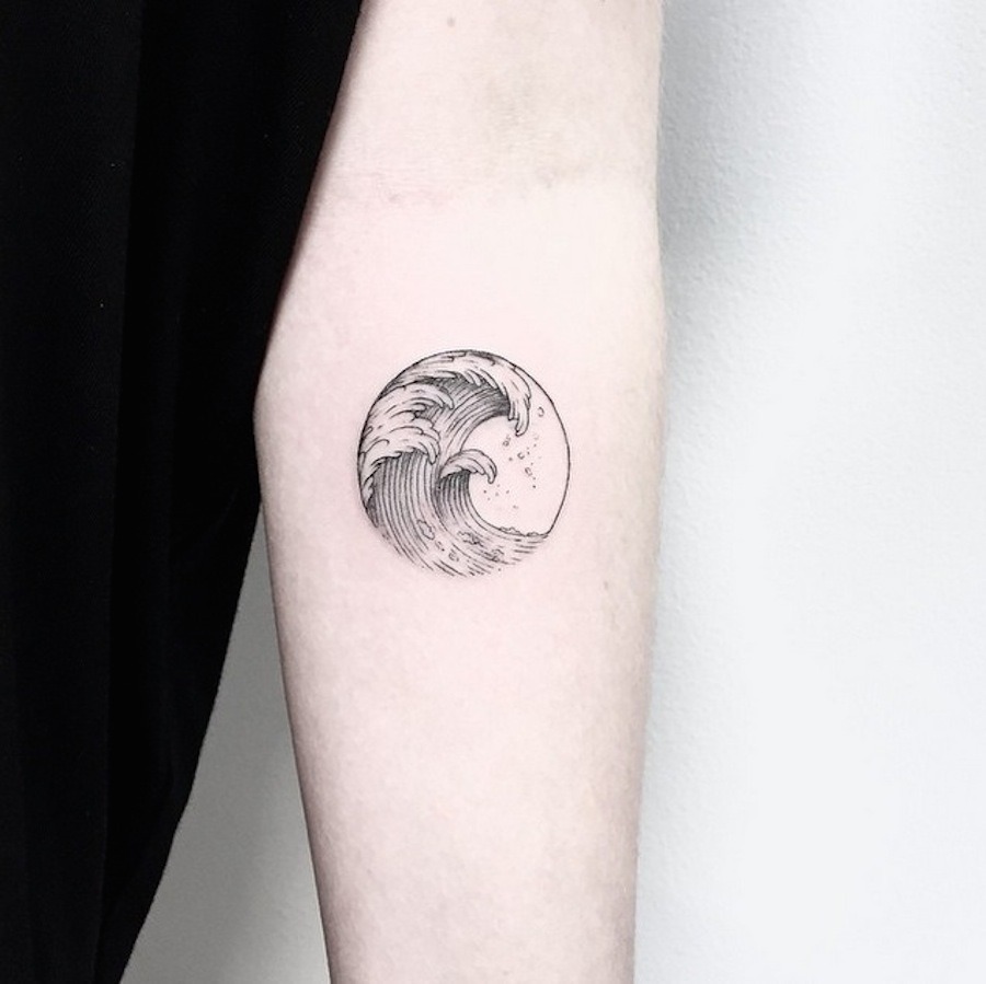 culturenlifestyle:  Unconventional Minimalist Tattoos An illustrator and graphic