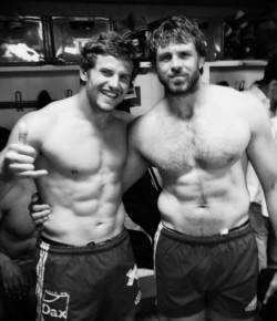 rugbyplayerandfan:  Rugby players, hairy