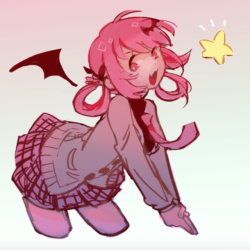 goldfishu: Satania is a good girl 