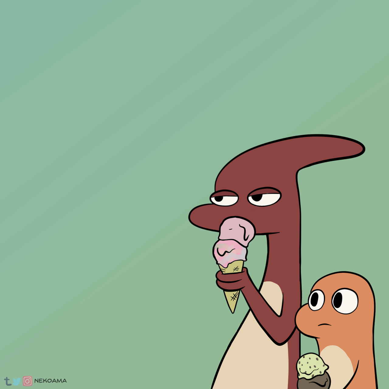 nekoama:   What’s Up Bro?  Today’s comic guest stars Quilava! Who is that guy.