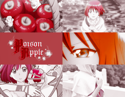 ri-cha1:—「 One Taste Of The Poison Apple And The Victim’s Eyes Will Close