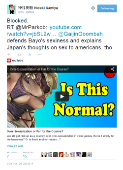 undersaffiresky:  espeonprincess:i will never be over gaijin goomba trying to appeal to kamiya in japanese and getting blocked in response Edit: In case anyone wants to know what Gaijin’s tweet said (roughly). It reads, more or less:You’re really