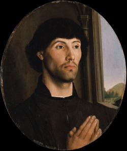 Hugo van der Goes, Portrait d’un homme (c. 1475)