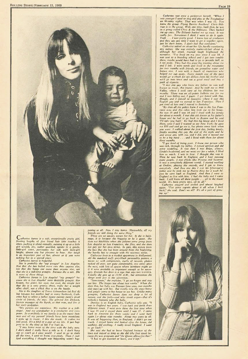 Groupies and Other Girls: 1969 Cover Story