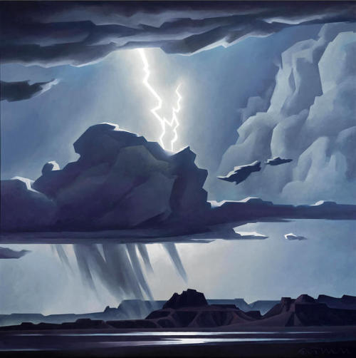 ED MELLNight StormOil on Canvas48″ x 48″