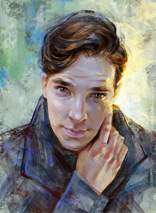 spyrale:Benedict Cumberbatch by Olga Tereshenko