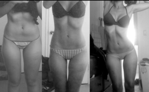 xskinnymilkx:  guns-inmy-head:  desireforskinny:  Favorite thinspo: before and after edition  I love this 
