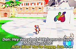 bunansa:favorite grump moments: super mario sunshine edition“well, that’s on the internet fore