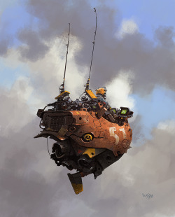 ijsimpson:  Artist-Ian McQue   I’m inspired……….