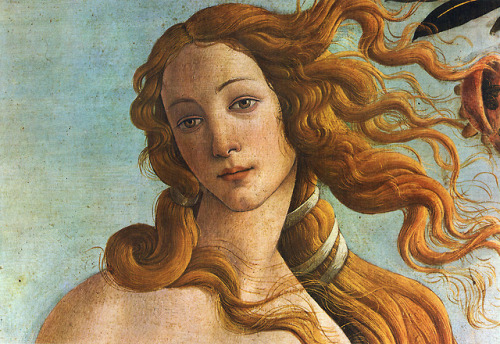 riverdalearthistory: The Birth of Venus (detail) (c. 1484-86), Sandro Botticelli1x13 The Sweet 