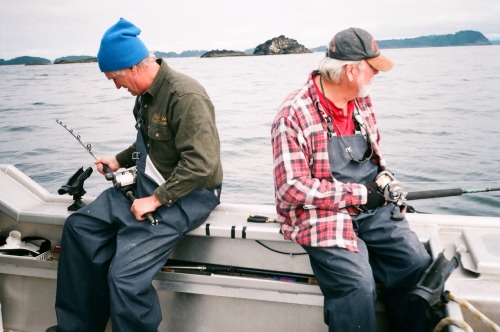 Dad fishing in Alaska 2012