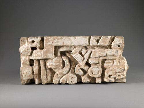 slam-african: Fragment of an Architectural Frieze, Zapotec, c.600–909, Saint Louis Art Museum: Arts of Africa, Oceania, and the Americas https://www.slam.org/collection/objects/50132/  I absolutely hate how little we know about the early Americas and