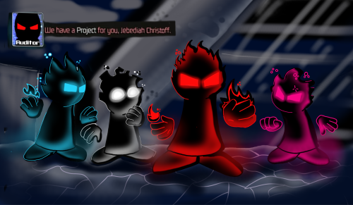 I Drew The Employers! They Are Very Cool Characters Lol