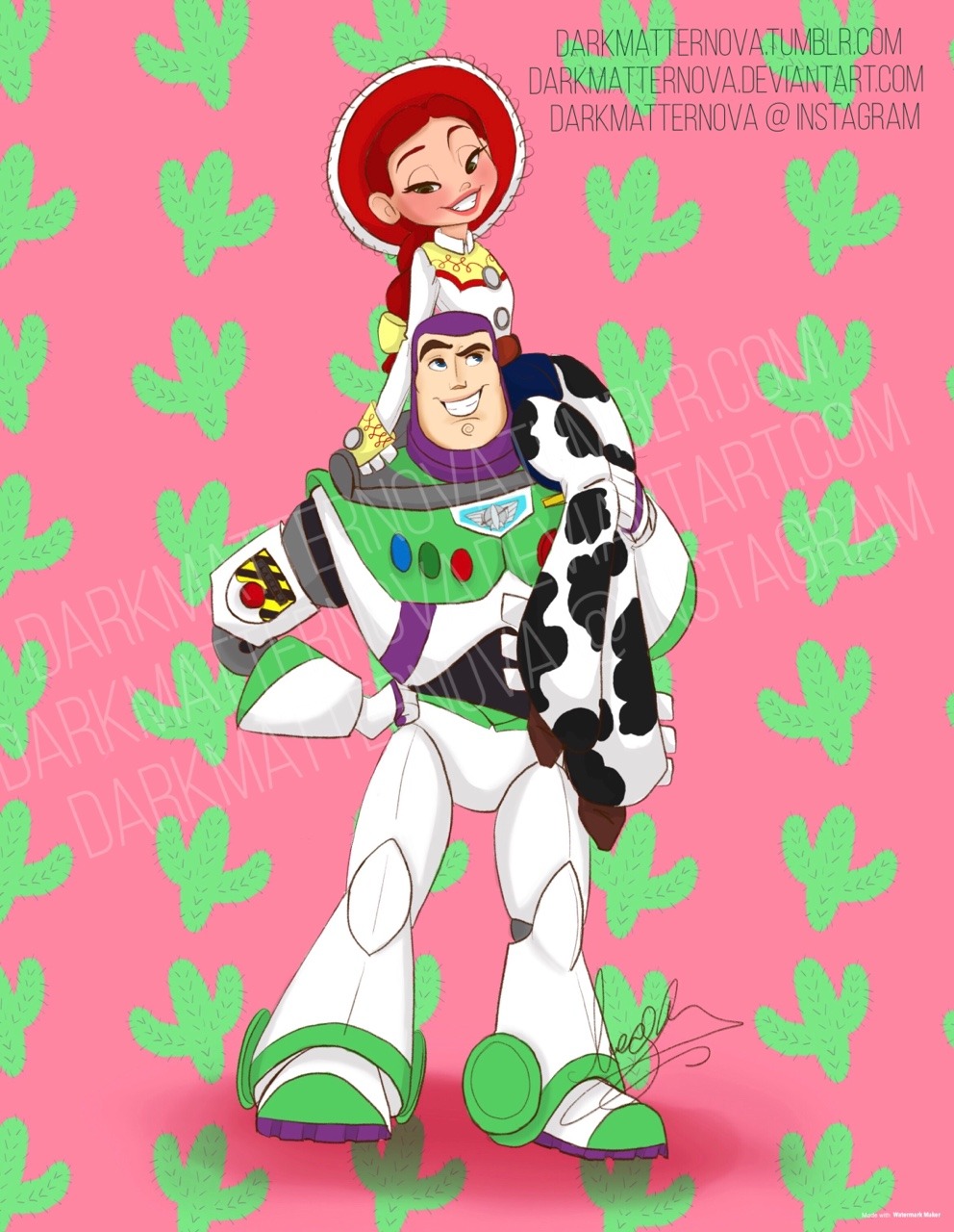toy story buzz y jessie