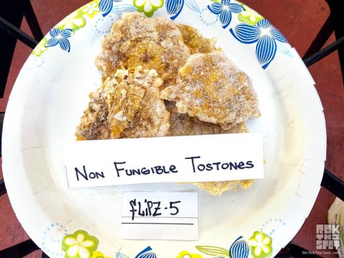 Non Fungible. Non Fried. You know what meal Tostones taste great with? Everything. Real Toston Sabid