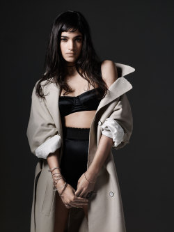 wmagazine:  Meet Sofia BoutellaPhotograph by Mark Segal; styled by Sally Lyndley; W magazine March 2015