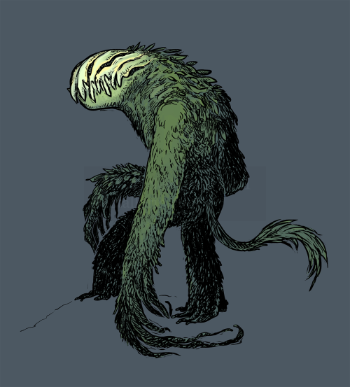 thedancingemu:Some kind of little planty goblin or something? i don’t think i posted this dude