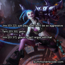 summonerscode:  Exhibit 380 Jinx [03:22]: