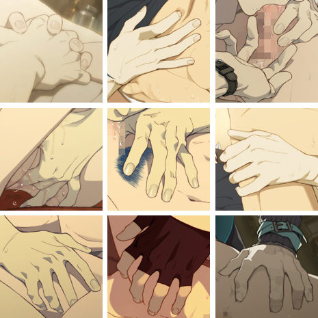 bara-mink:  DRAMAtical Murder + Re:Connect: HandsDownload Individual Icons Here.
