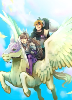 kittyalyst:  Pegasus shipping ;00 had fun drawing Sumia