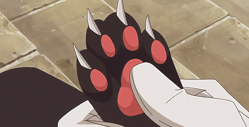 :  “Ah! Cats are lovely.” 