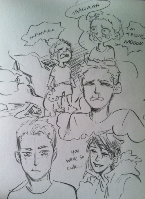 minuiko:Some babby Jason scribbles on the plane