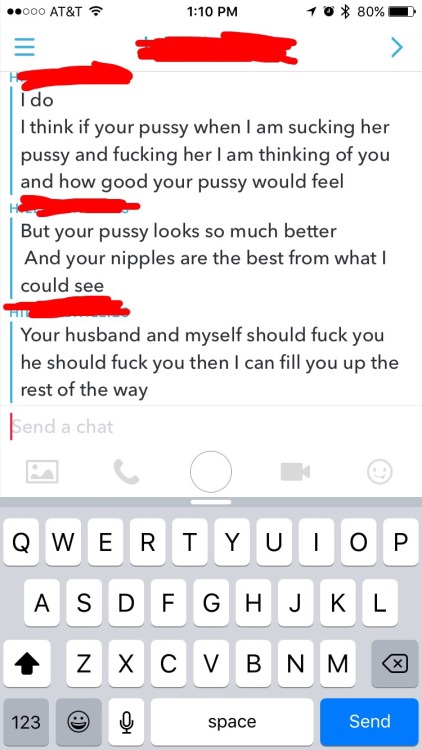Definitely flattered you pictured fucking me while you were cumming inside your wife. 