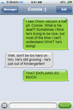 I never bought the “Onion’s a gem”