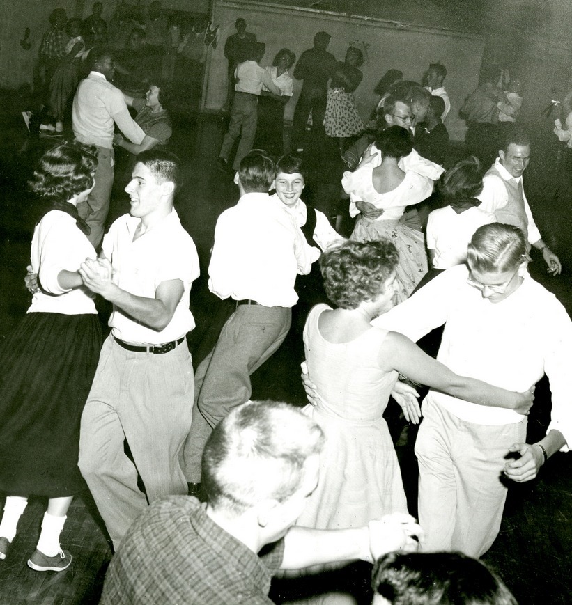 1950sunlimited:  Student Dance  Syracuse University 1952 