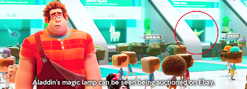 mickeyandcompany: Some easter eggs and curiosities from the Ralph Breaks the Internet teaser trailer
