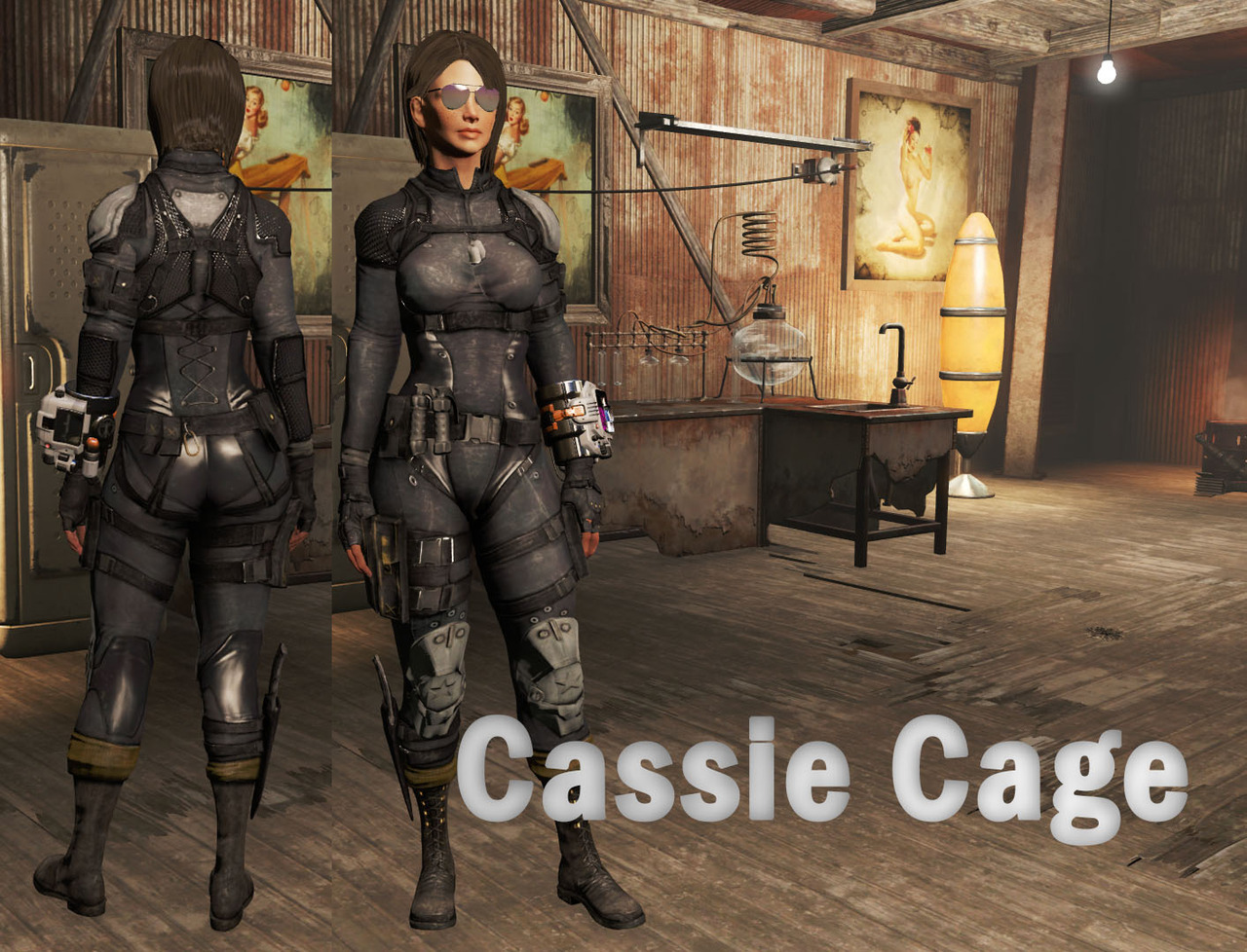 Bazoongas Workshop Cassie Cage Armor Mod Cbbe Bodislide Support 2