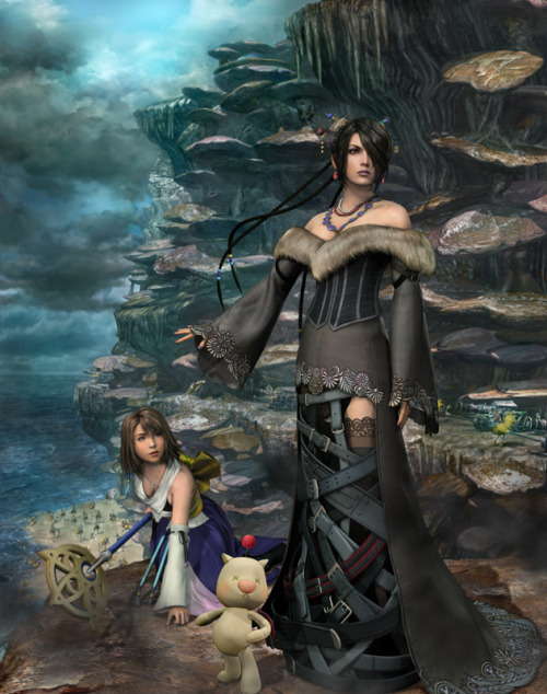 otlgaming:  FINAL FANTASY X|X-2 HD REMASTER ARTWORK Square Enix put out some cg artwork from the upcoming video game collection, Final Fantasy X|X-2 HD Remaster. Hopefully Final Fantasy fans can enjoy revisiting these two amazing RPG titles (with content