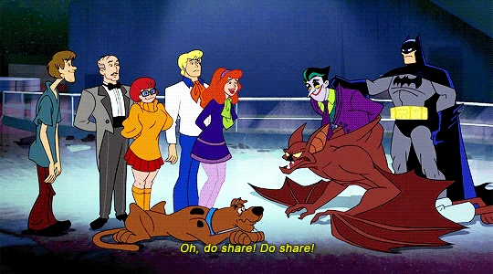 dex-parios: What a Night for a Dark Knight! (Scooby-Doo and Guess Who?, 2019)