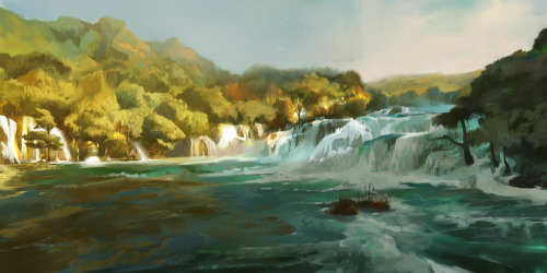 i really like waterfalls