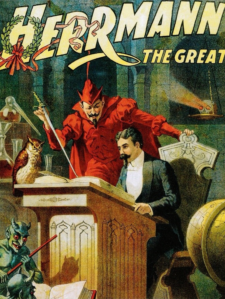 muffinworry:  boomerstarkiller67:  Vintage Magic Act Posters  I have a deep and abiding