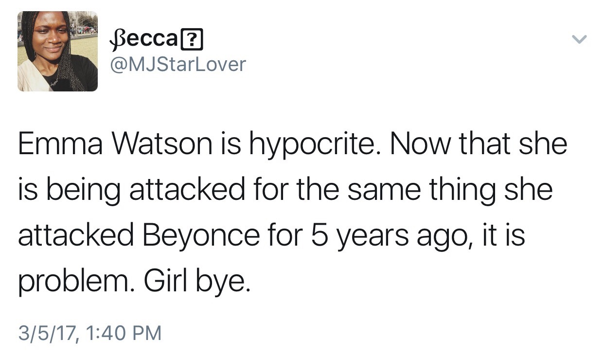 odinsblog:  “As I was watching [Beyoncé’s videos] I felt very conflicted, I