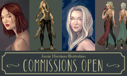 Commissions are open again! I will draw:ANY OC This includes Dungeons and Dragons & Pathfinder c