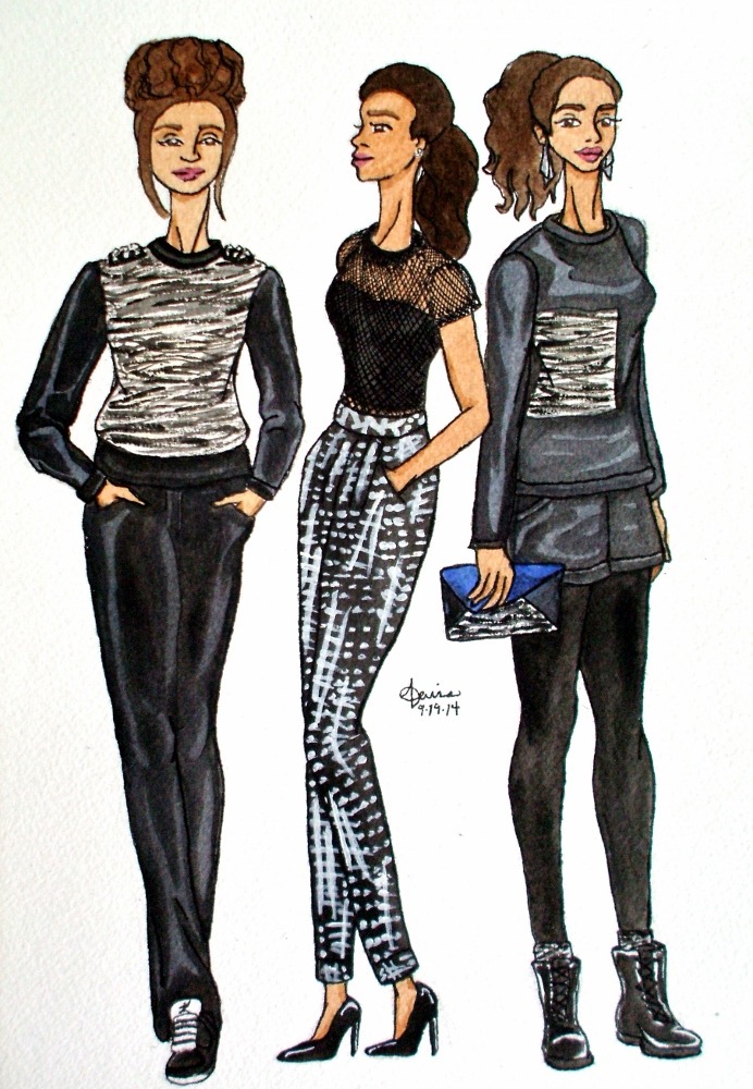 adrianne-made-it:  Outfits to make ^_^