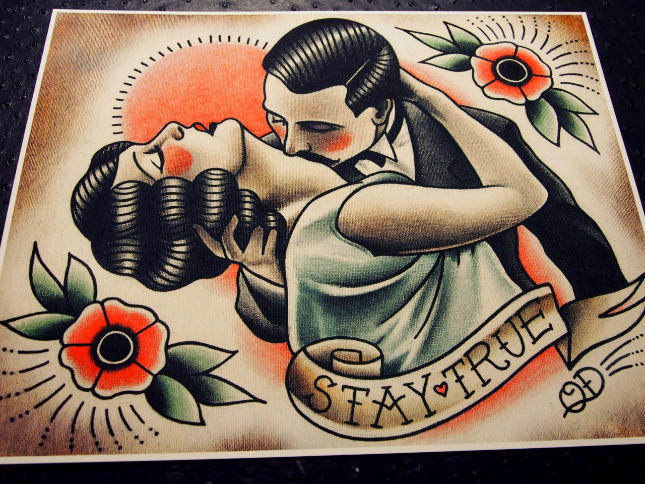 flash-art-by-quyen-dinh:  Stay True now on Etsy. 