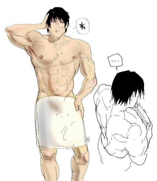 When You Leave Your Clothes Out Of The Shower