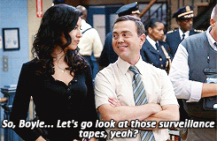 ohmyamysantiago:Rosa Diaz + Jake and Amy [requested by @elevenperalta]