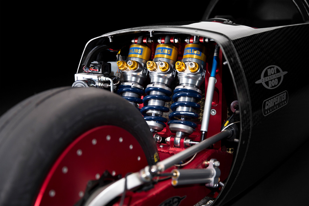 bobberinspiration:  &ldquo;The Castrol Rocket&rdquo;, Triumph Streamliner