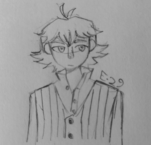 A Really Quick Russell Seager Doodle As My First Tumblr Post, I Love END ROLL And I Love Him