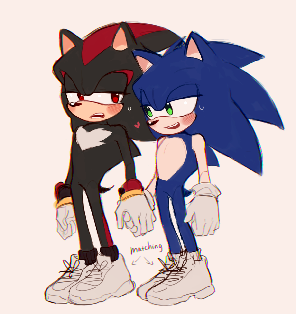 sonic the hedgehog, shadow the hedgehog, and silver the hedgehog (sonic)  drawn by deya_(tiolimond)