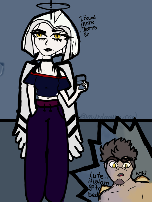I Headcannon Lute Scrolls Through Theories At 4 Am