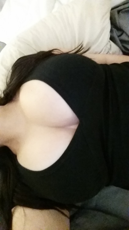 cherryontop-77: Request for pic in clothes. Here is a shirt that is way too small lol