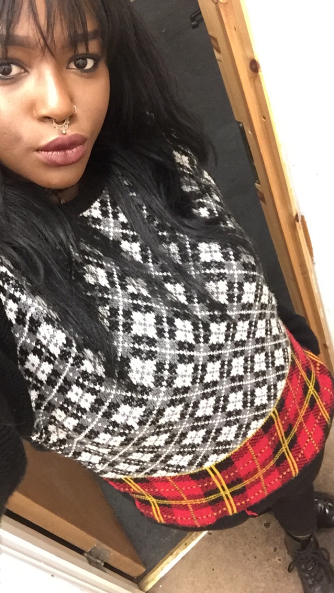 fullmetal-asbo:  Hangover and ugly jumper sorta day. Feel free to tell me I’m cute