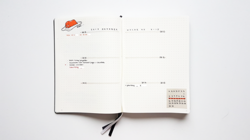 anassstudies:  10/10/2017I had decided to give bullet journaling a try once I started university qui