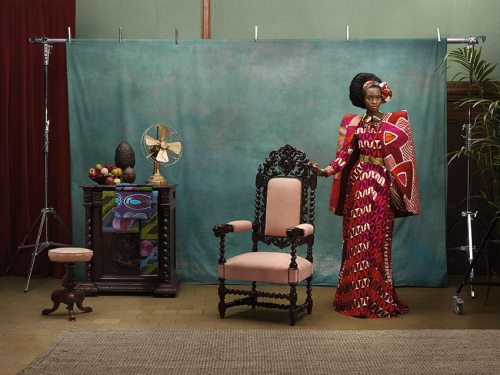 thewinsomegypsy:  divalocity:  Simply Beautiful: Vlisco’s Hommage à l’Art   Stunning 